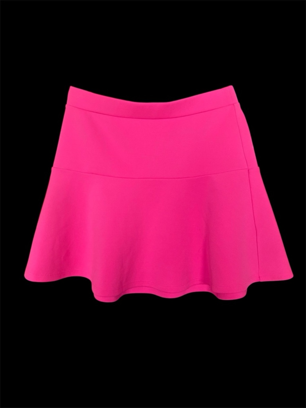 Lamour neon Pink Flared Women’s mini Skirt tennis sports small